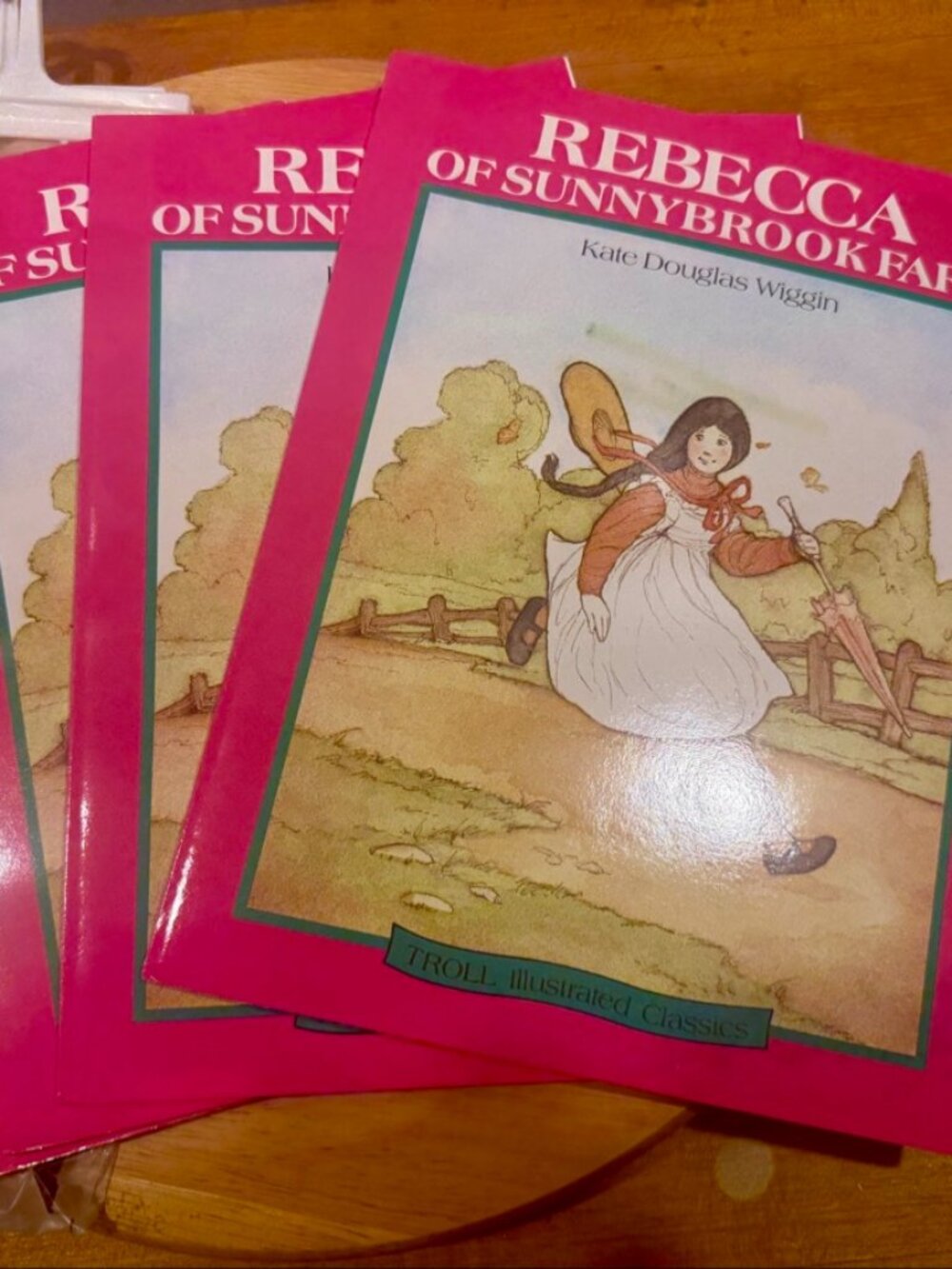 Rebecca of Sunnybrook Farm Troll Illustrated Classics 4 Books Cassette